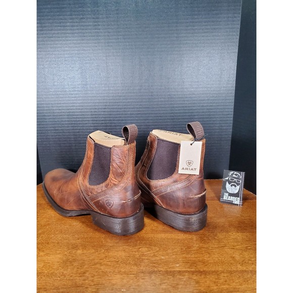 Ariat Mens Midtown Rambler Barn Brown Square Toe 6\